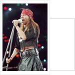 Guns N' Roses on stage, 1992 by Nigel Wright