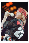 Guns N' Roses on stage, 1992 by Nigel Wright
