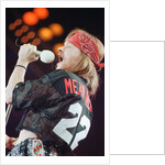 Guns N' Roses on stage, 1992 by Nigel Wright