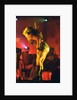 Backing dancer performing on stage by Richard Nelmes
