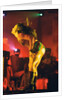 Backing dancer performing on stage by Richard Nelmes