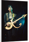 Prince performing on stage during his 'Ultimate Live Experience Tour' by Richard Nelmes