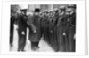 Winston Churchill inspecting members of Coventry's Warden Service by Staff