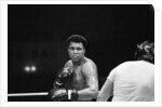 Muhammad Ali sparring ahead of his fight with Richard Dunn by Staff