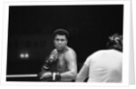 Muhammad Ali sparring ahead of his fight with Richard Dunn by Staff