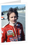 Gilles Villeneuve by Anonymous
