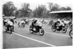 Motor Cycle Racing at oulton Park by Anonymous