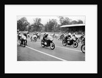 Motor Cycle Racing at oulton Park by Anonymous