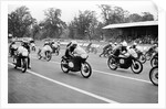 Motor Cycle Racing at oulton Park by Anonymous