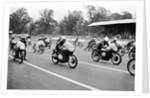 Motor Cycle Racing at oulton Park by Anonymous