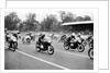 Motor Cycle Racing at oulton Park by Anonymous