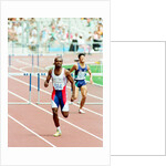 Kriss Akabusi, 1992 Olympic Games by Albert Cooper