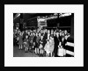 Group of children at a London Station ready to leave for the safety of the countryside by Anonymous