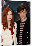 The new Dr Who, Matt Smith, and his sidekick Karen Gillan by NCJ