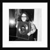 Nana Mouskouri presented with a gold disc by Maurice Kaye