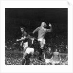 Denis Law seen here in action against Ipswich at Old Trafford by Staff