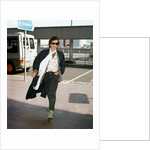 Rolling Stones: Keith Richards at London Heathrow Airport by Victor Crawshaw