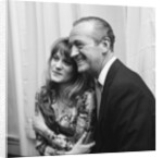 David Niven with Francoise Dorleac by Harry Arnold