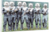Extras dressed as Cybermen by Anonymous