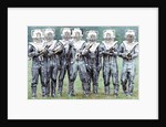 Extras dressed as Cybermen by Anonymous