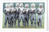 Extras dressed as Cybermen by Anonymous