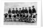 West Ham United line up for pre season team photograph by Staff
