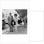 Richard Burton and Elizabeth Taylor by Staff