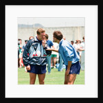 Paul Gascoigne and Bryan Robson by Anonymous