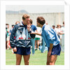Paul Gascoigne and Bryan Robson by Anonymous