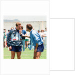 Paul Gascoigne and Bryan Robson by Anonymous