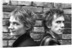 Ex Sex Pistols John Lydon and Keith Levine 1981 by Mike Maloney