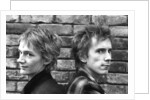 Ex Sex Pistols John Lydon and Keith Levine 1981 by Mike Maloney