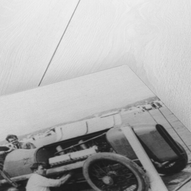 Malcolm Campbell with 1920 Sunbeam, (c1920?) by Unknown