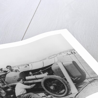 Malcolm Campbell with 1920 Sunbeam, (c1920?) by Unknown
