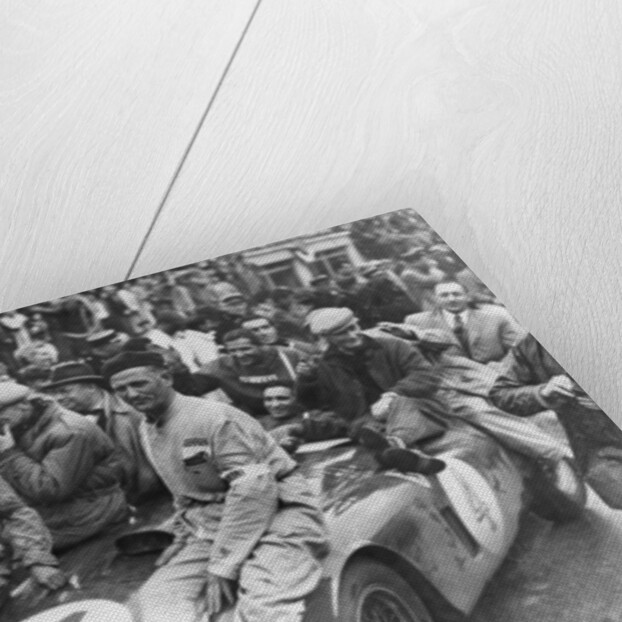 The victorious Ferrari of Froilan Gonzalez and Maurice Trintignant, Le Mans 24 hours, France, 1954 by Unknown