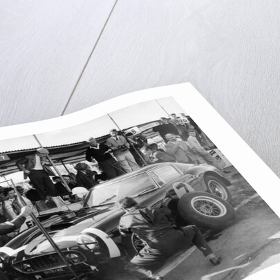 Stirling Moss in a Ferrari, Goodwood, 1961 by Unknown