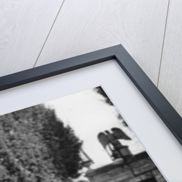 1934 Bedford 30cwt WS truck with an elephant at Bristol Zoo, (c1934?) by Unknown