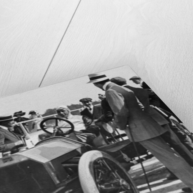 1909 Lancia Beta, WL Stewart at the wheel, c1909-c1920 by Unknown