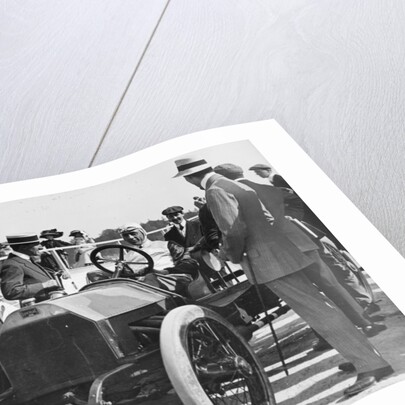 1909 Lancia Beta, WL Stewart at the wheel, c1909-c1920 by Unknown