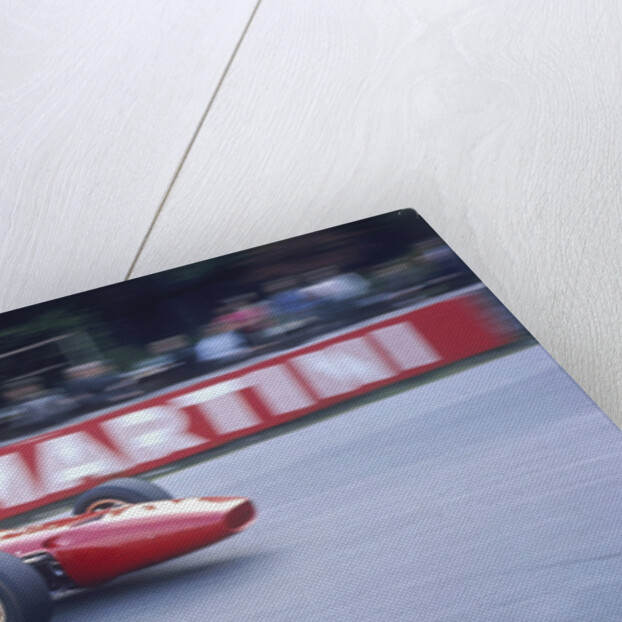 Ludovico Scarfiotti driving a Ferrari, Belgian GP, Spa-Francorchamps, 1967 by Unknown