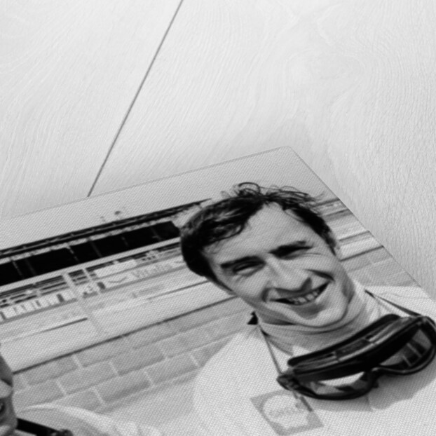 Jackie Stewart and Chris Amon, 1967 by Unknown