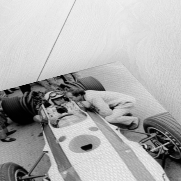 John Surtees in Honda V12, Belgian Grand Prix, 1968 by Unknown