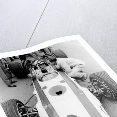 John Surtees in Honda V12, Belgian Grand Prix, 1968 by Unknown