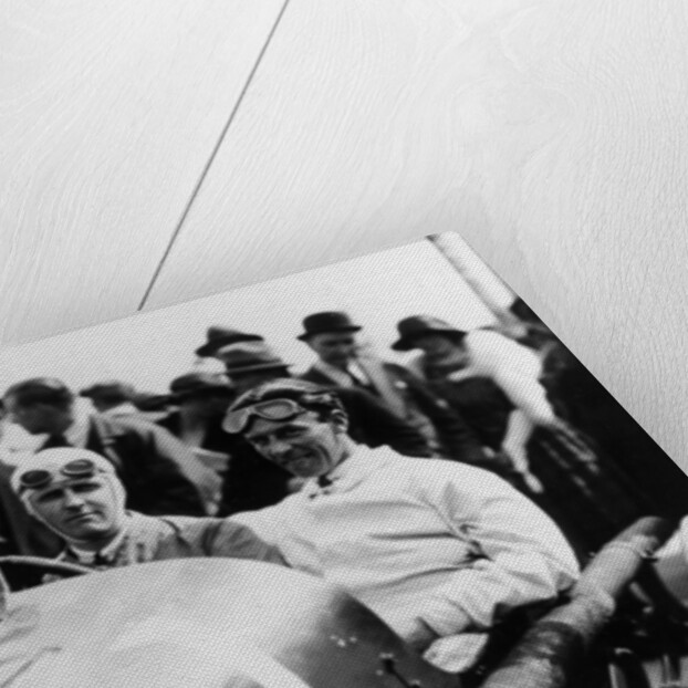 Henry Segrave at the wheel of a 1922 Sunbeam, 1920s by Unknown