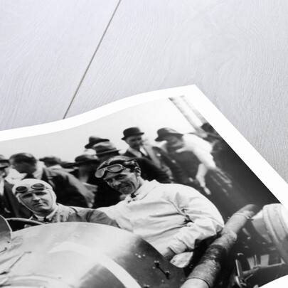 Henry Segrave at the wheel of a 1922 Sunbeam, 1920s by Unknown