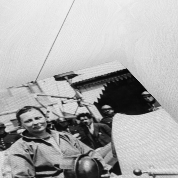 Gwenda Stewart at Montlhery, France, 1934 by Unknown