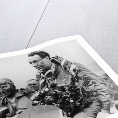 Whitney Straight and the Hon Brian Lewis, Brooklands, 1934 by Unknown