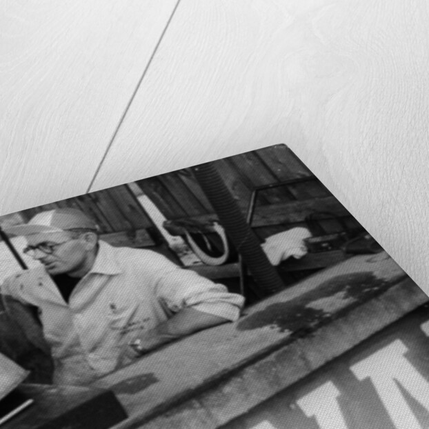 Motor racing mechanics, 1953 by Unknown