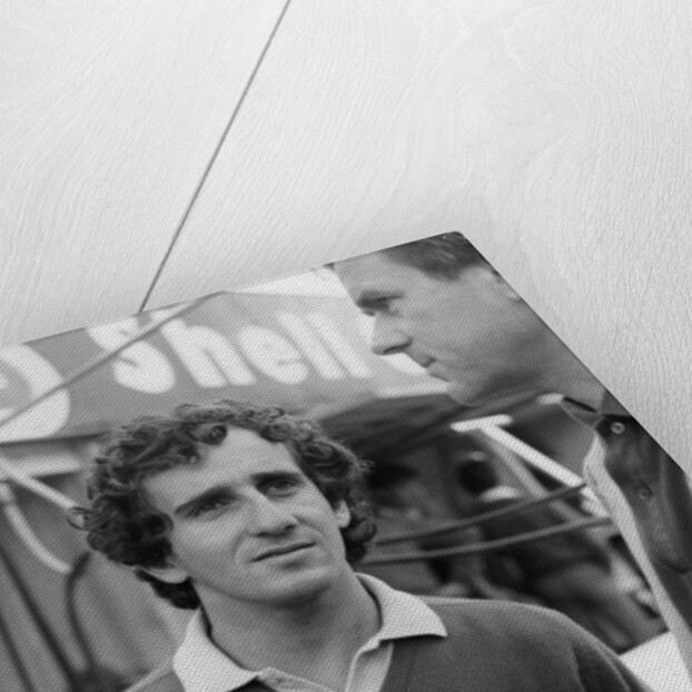 Alain Prost at the British Grand Prix, Brands Hatch, Kent, 1984 by Unknown