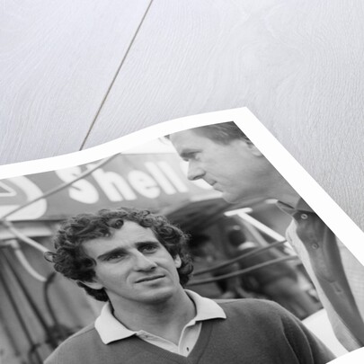 Alain Prost at the British Grand Prix, Brands Hatch, Kent, 1984 by Unknown